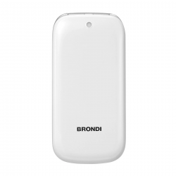 BRONDI Stone+ Bianco Telefono Cellulare